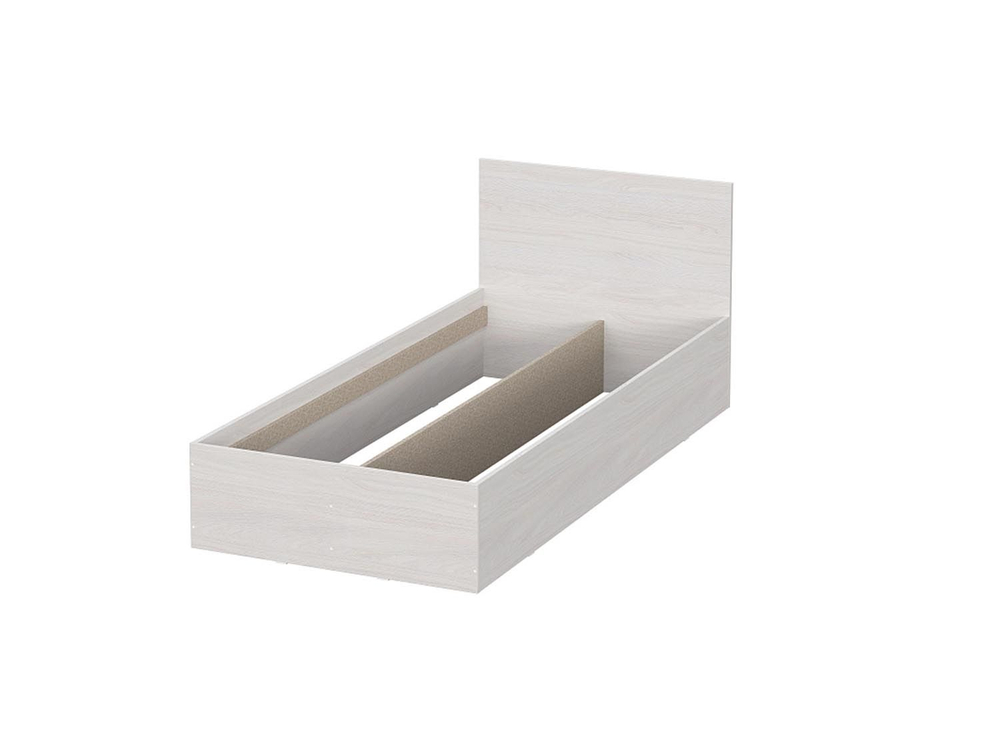 МСП 1 Кровать двойная универсальная 0,9 настил ДСП / Ясень светлый