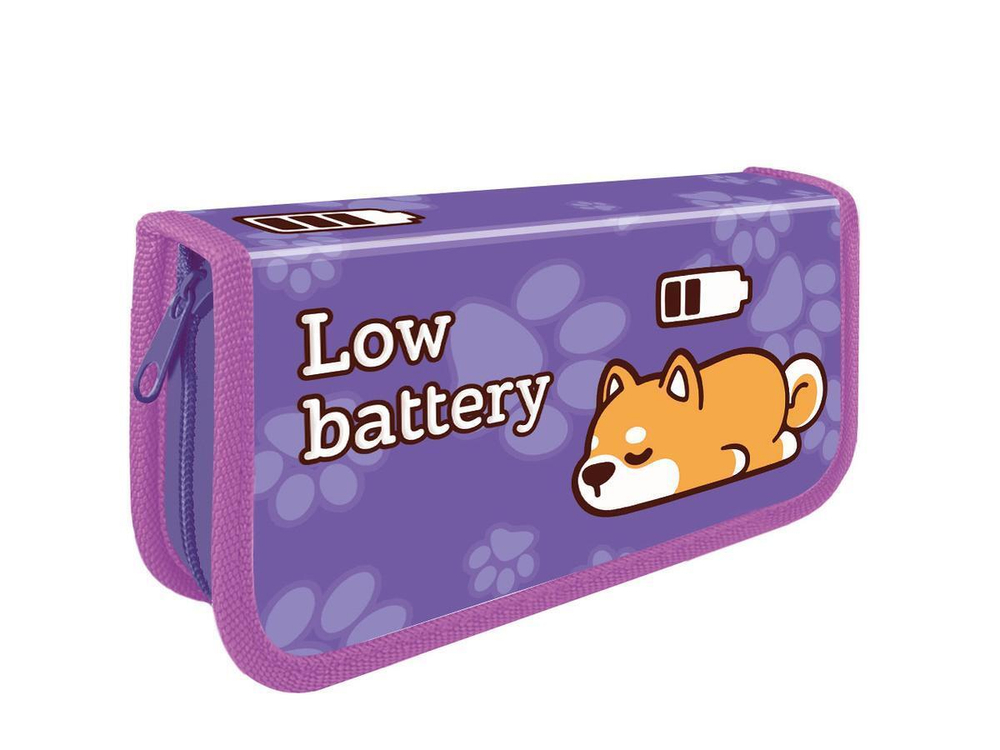 Пенал 1 секц. ЛАЙТ средний 190*90 "Сонный корги 2023" (Пчелка)