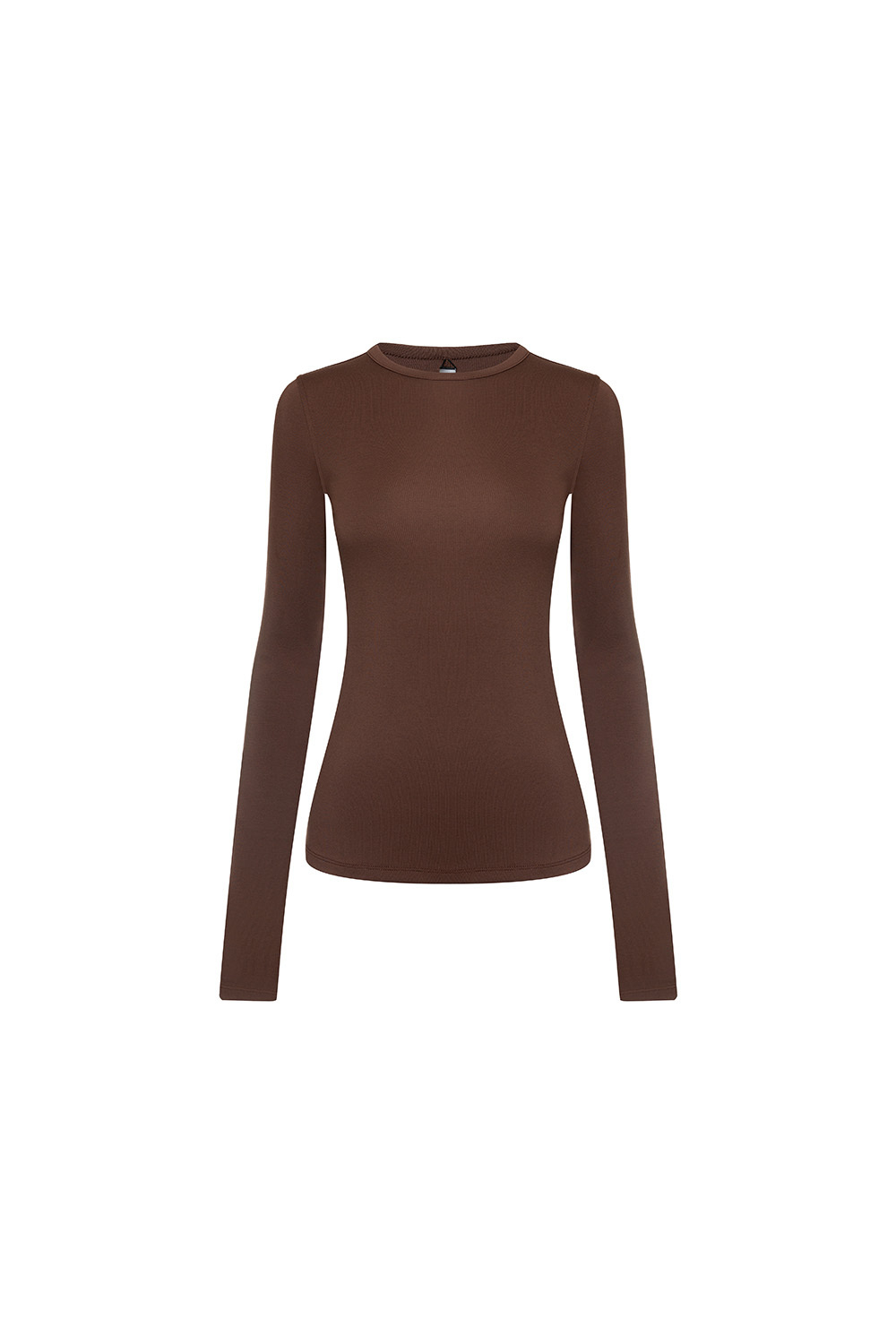 Лонгслив из модала GRACE Шоколад