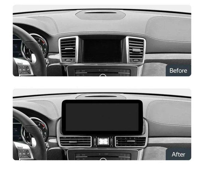 Магнитола для Mercedes-Benz ML (W166), GL (X166) 2011-2015 - Kuberg KP-M1205FW на Android 11, Быстрая, CarPlay, 4G SIM-слот