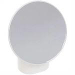 Зеркало настольное с органайзером для косметики «Beauty - Look», цвет белый, зеленый, персиковый и голубой, d-16.5см, 19см