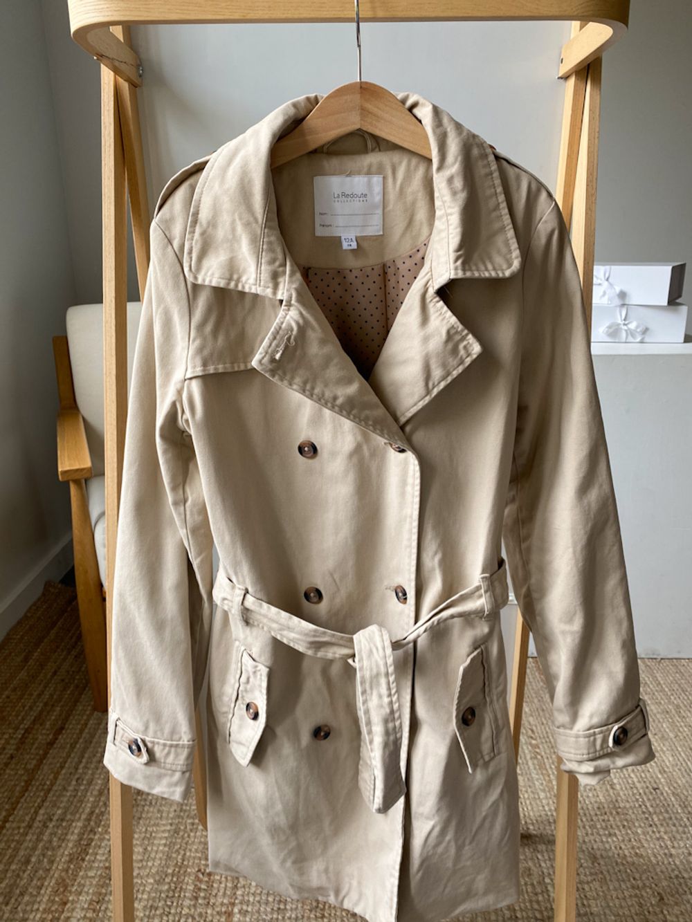 Хлопковый трэнч La Redoute, 152