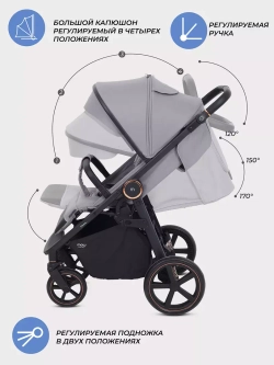 Коляска детская MOWBaby "TRAIL" MB090
