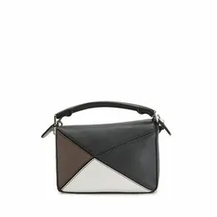 Сумка Loewe Puzzle Mini Bag Black/taupe