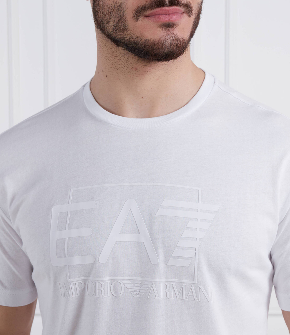 Футболка EA7 - белый(3RPT09 PJ02Z)