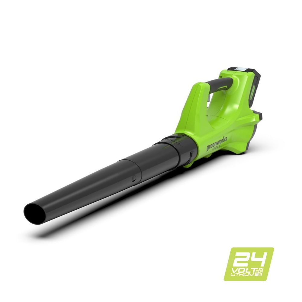 Аккумуляторный воздуходув Greenworks G24AB, 24v, (2404807), без АКБ и ЗУ