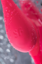 Набор вагинальных шариков Satisfyer Yoni красный 13,5 см