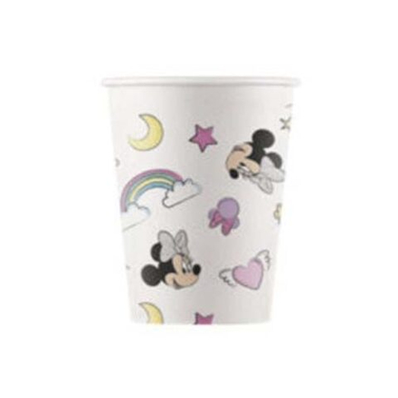 Стаканы ЭКО Минни Единорог 200 мл, 8 шт