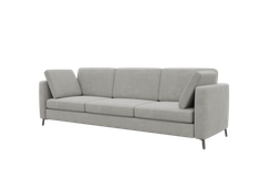 Brasco Диван трехместный BRS-3 Timeless 04/Металл Черный 2450*800*840