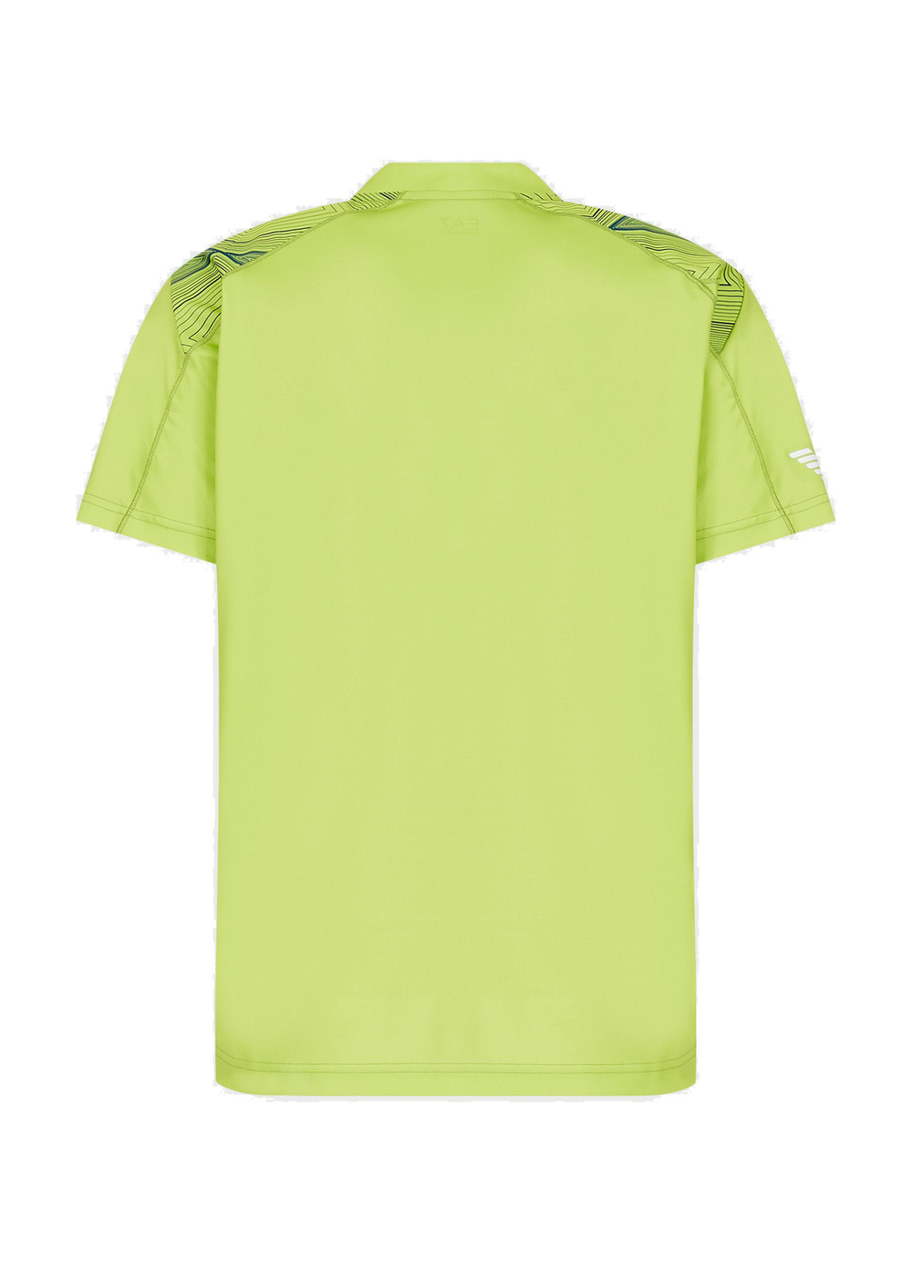 Мужское теннисное поло EA7 Man Jersey Jumper - lime punch