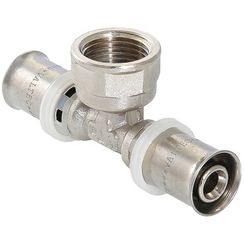 Тройник пресс Valtec VTm.232.N.160416 ВР 16х1/2х16