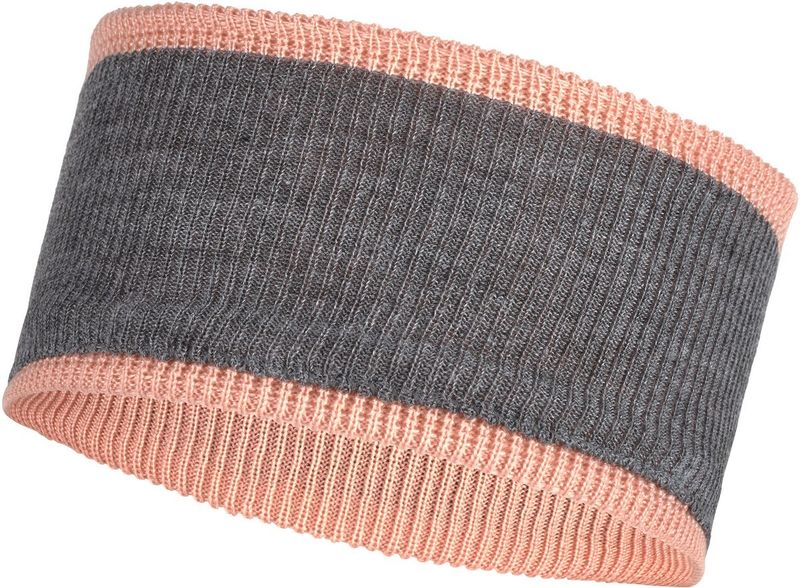 Повязка Buff Crossknit Headband Solid Pale Pink Фото 3