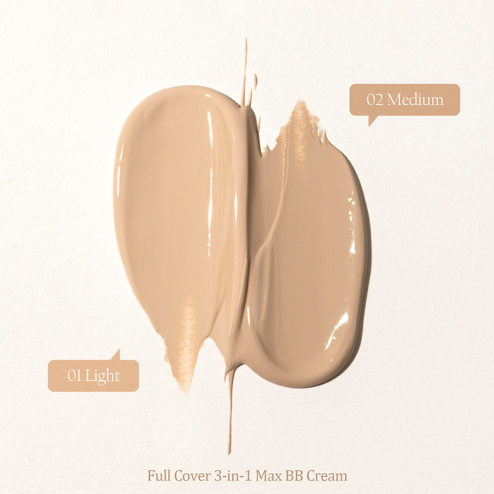 Trimay Full Cover 3-in-1 Max BB Cream SPF40 PA++ многофункциональный BB-крем (тон 01)