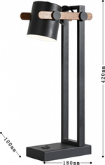 Настольная лампа офисная F-promo Scandy 3004-1T