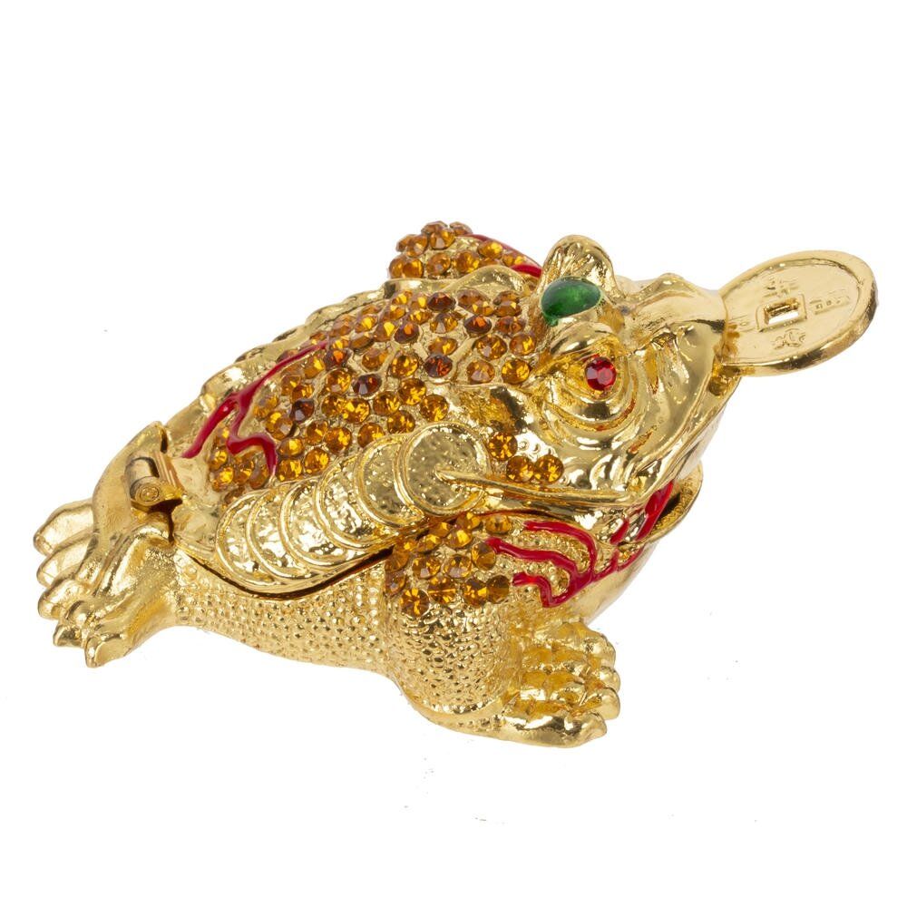 GAEM Шкатулка "Денежная лягушка", L8 W6,5 H3,5 см