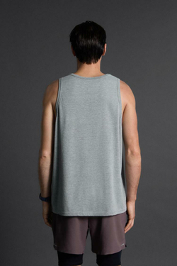 ZARA МАЙКА, СЕРЫЙ С МЕЛАНЖЕВЫМ ЭФФЕКТОМ