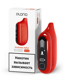 Одноразовый Pod Plonq MAX PRO - Клубника Арбуз (10000 затяжек)