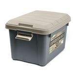 Ящик многофункц. особопрочный СЛЕДОПЫТ Expedition Box, 30 л, 500х360х320 мм, цв. графит/бежевый/3/