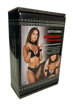 Комплект из натуральной кожи: наручники и ошейник с поводком (Цвет: черный)