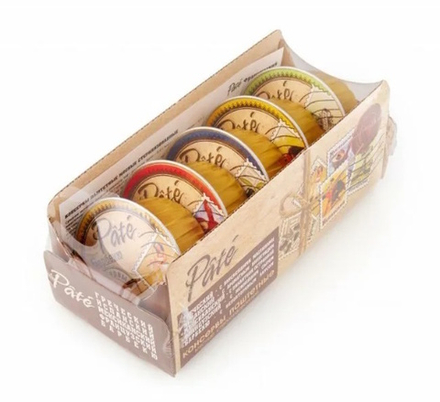 Набор мясных паштетов 250г. Слонимский МК