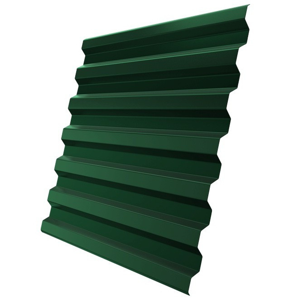 Профнастил С21 Железный Форт Satin 0,5 мм RAL 6005 зеленый мох