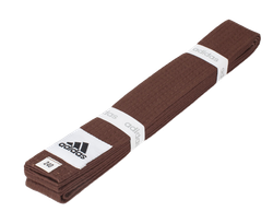 Пояс для тхэквондо Adidas Club коричневый