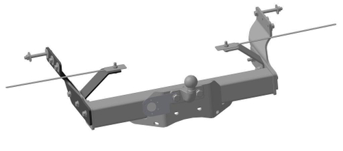 Фаркоп WESO 3970-F Ford Transit VAN, Minibus 5/00-6/06 со ступенькой