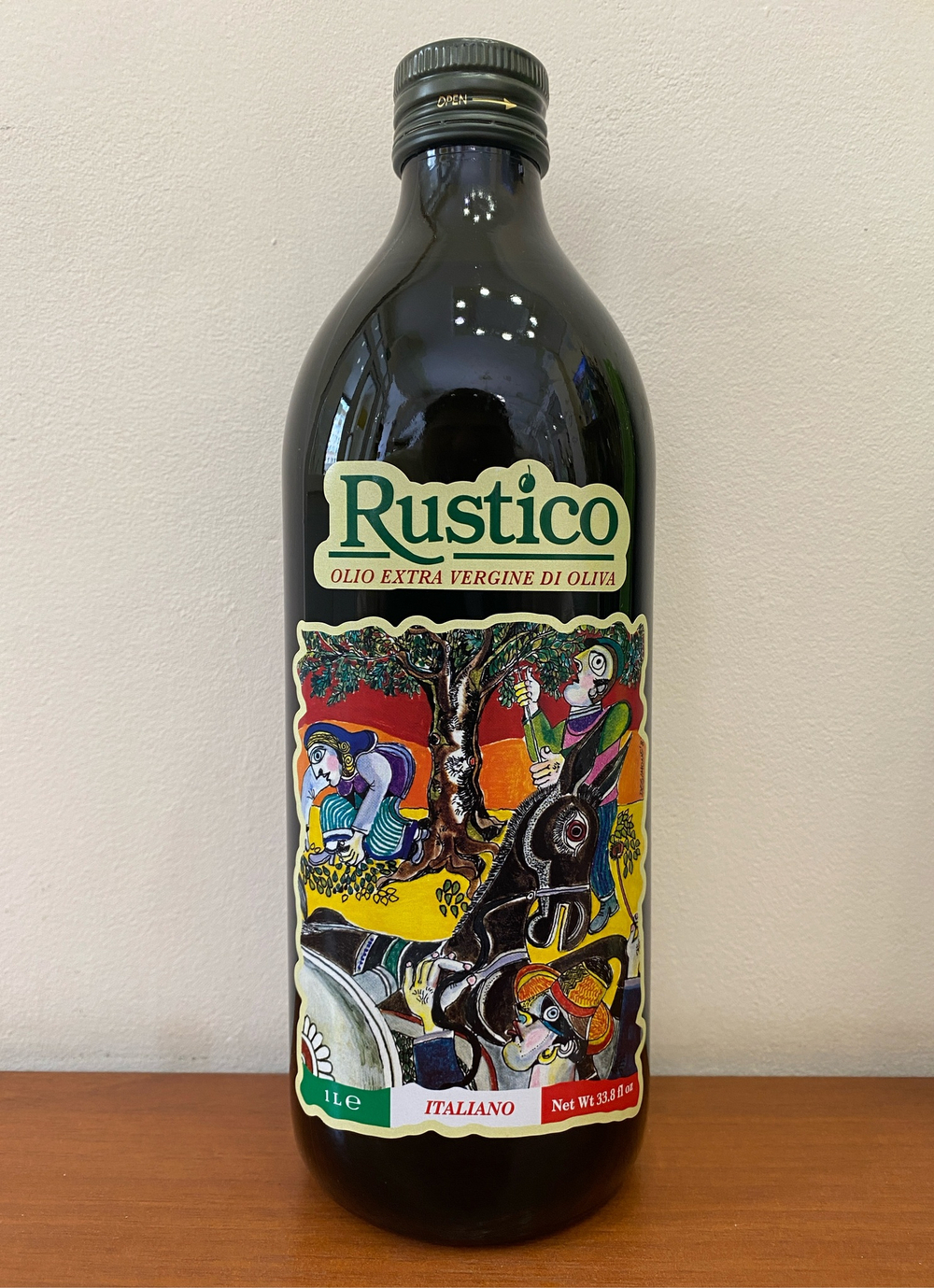 Оливковое масло Carmela di Caro RUSTICO Extra Virgin Non Filtrato, Сицилия, Италия