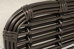 "Ницца" кресло из искусственного ротанга, цвет бронзовый