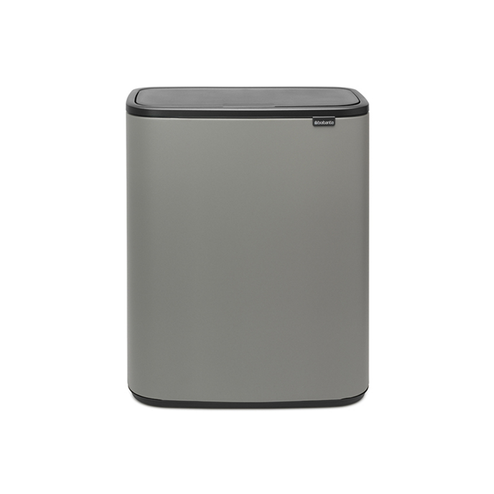 Мусорный бак Bo Touch Bin 2x30л Brabantia Минерально-серый