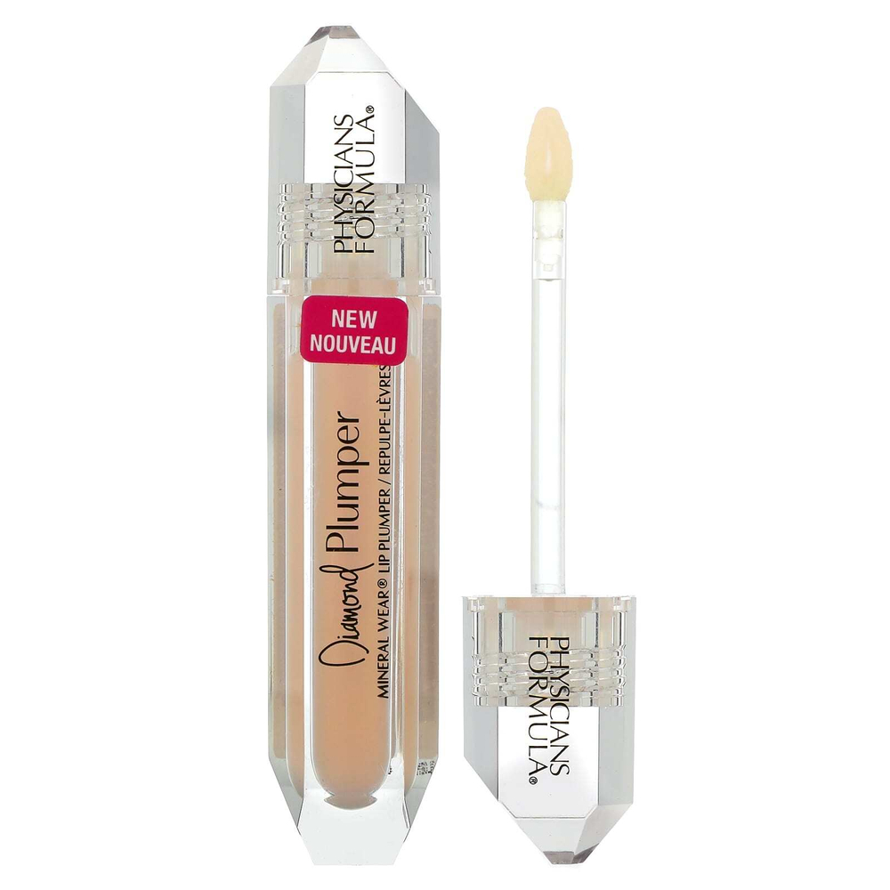 Physicians Formula, Diamond Plumper, Mineral Wear Lip Plumper, 1711772 светло-розовый Princess Cut, 5 мл (0,17 жидк. унц.)