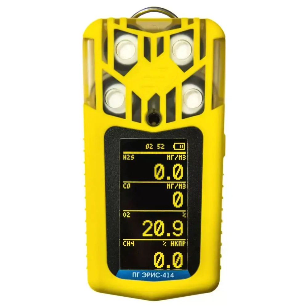 ПГ ЭРИС-414 газоанализатор четырёхкомпонентный взрывозащищенный портативный