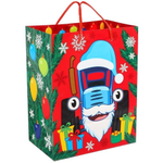 Пакет 18х23х11,5 см ламинат вертикальный "С Новым годом!" (Disney)