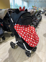 Коляска прогулочная Babalo 2023 Минни маус белая рама