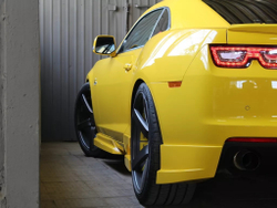 Накладки на задний бампер Chevrolet Camaro SS,RS(2009-2012)
