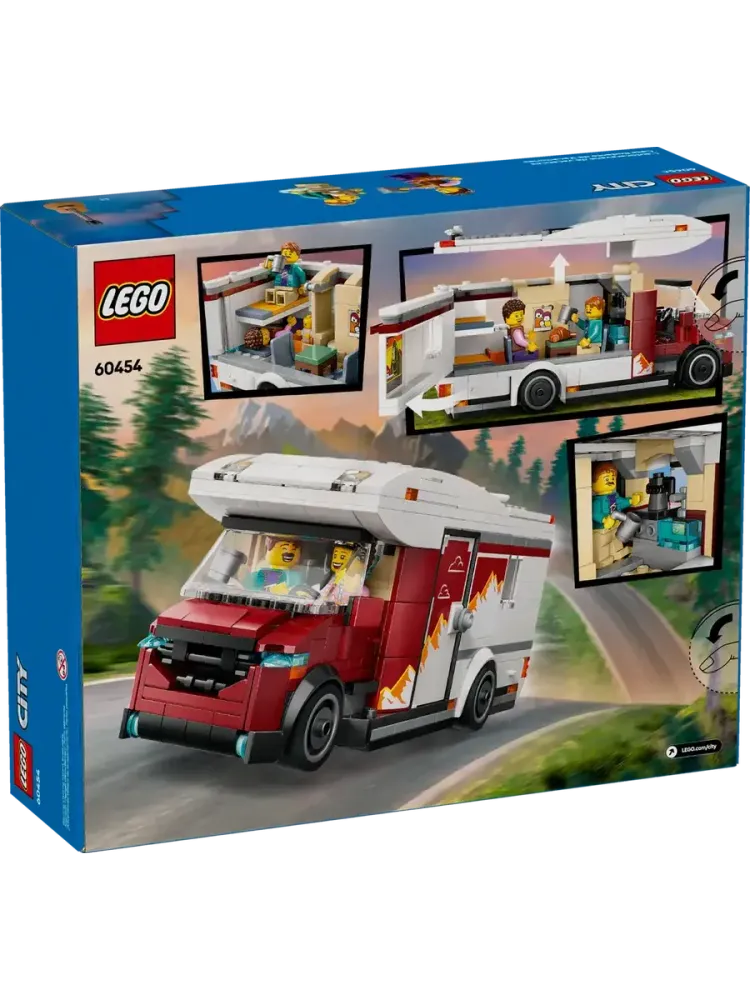 Конструктор LEGO Сity 60454 Фургон для отдыха и путешествий