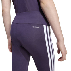 Брюки для девочки Adidas Train Essentials 3-Stripes - aurora plum/white