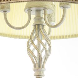 Citilux Вена CL402923T Торшер патина со столиком и кремовым абажуром