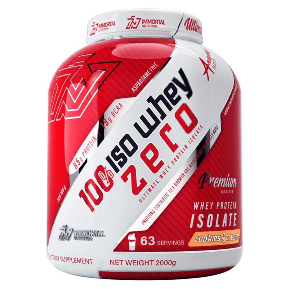 Протеин Immortal Nutrition 100% ISO Whey Zero 2000 г шоколад