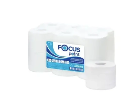 Туалетная бумага с листовой подачей, "Focus Point" Артикул 5036915, 2-сл., 120м