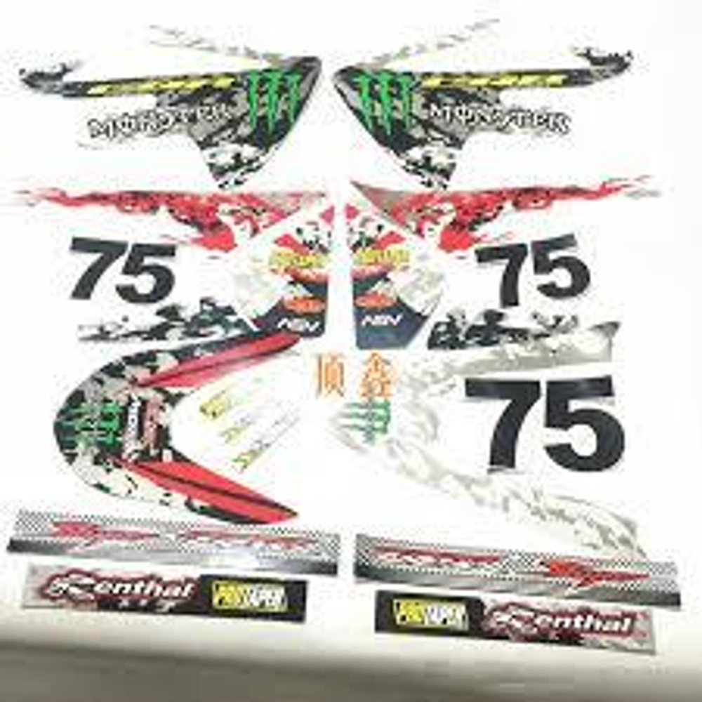 наклейки на эндуро