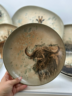 Тарелка d=250 мм. глубокая 1300 мл. Саванна