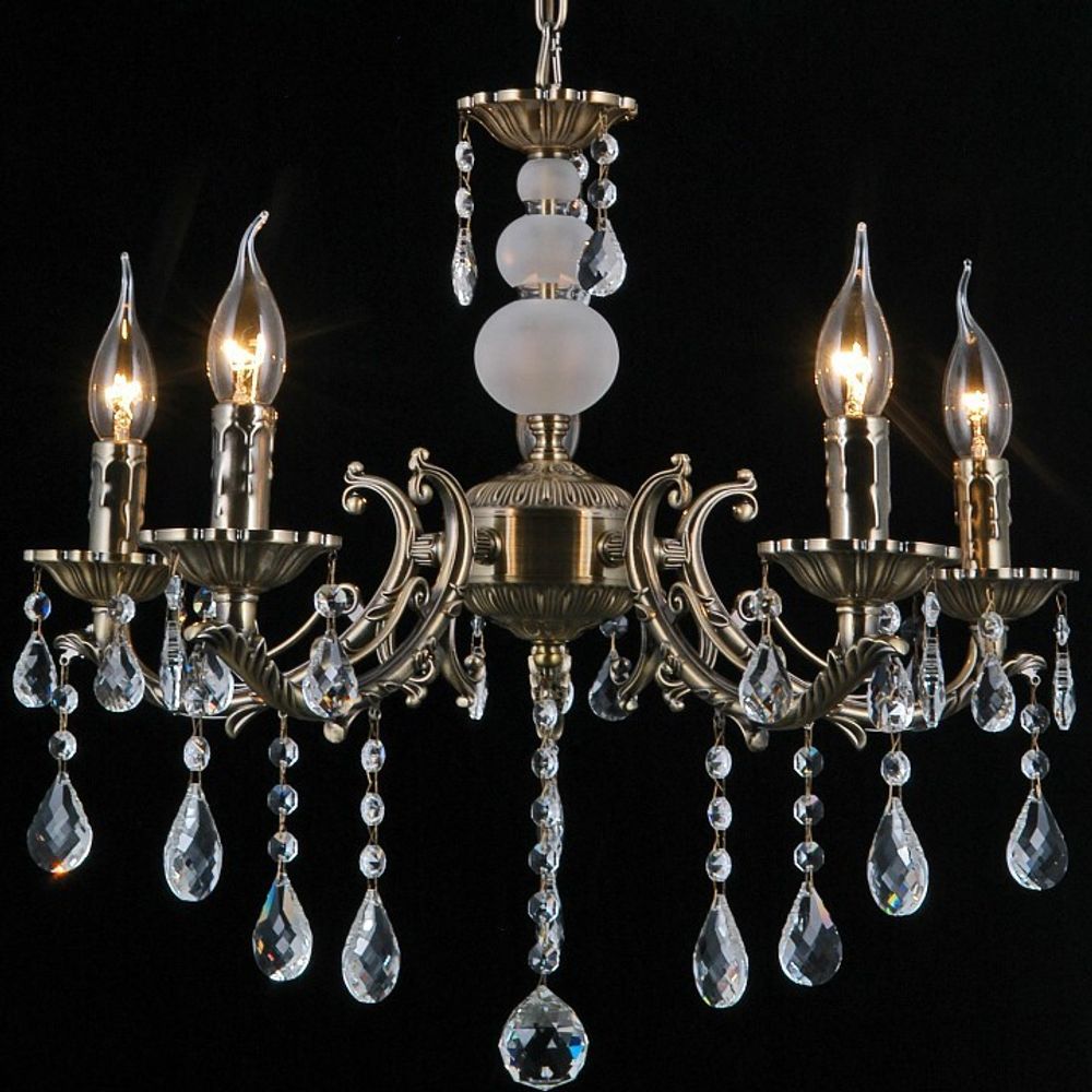 Подвесная люстра ILLUMICO CASTOR IL9927-5PSQ-24 AB CASTOR