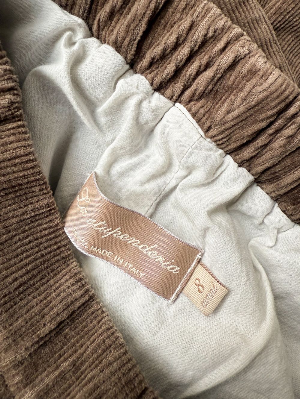 Вельветовые брюки La Stupenderia, 128