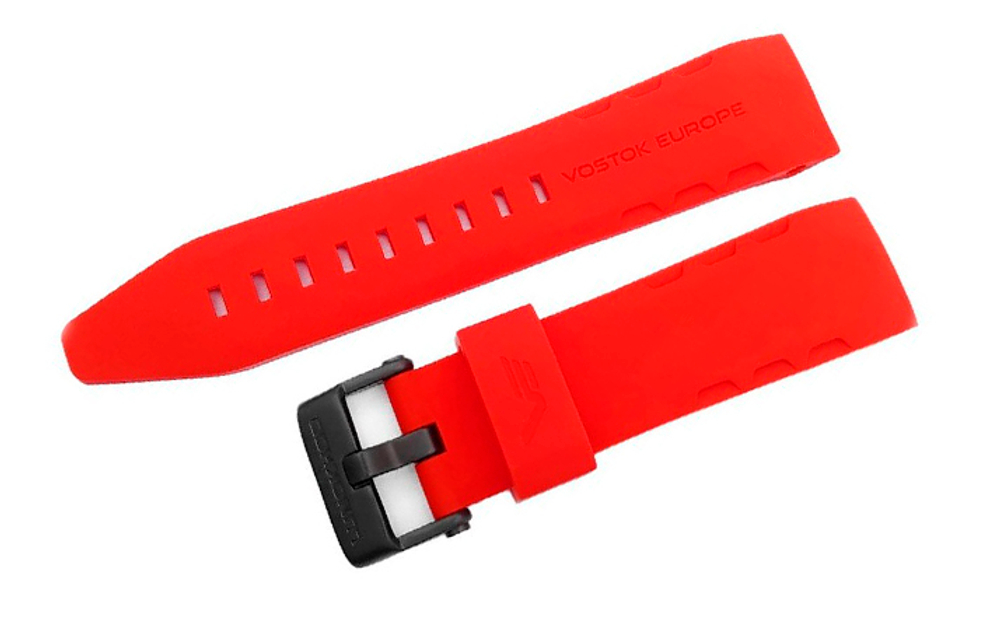 Ремешок силиконовый для часов Восток Европа Луноход-2 620C629, 620C633,