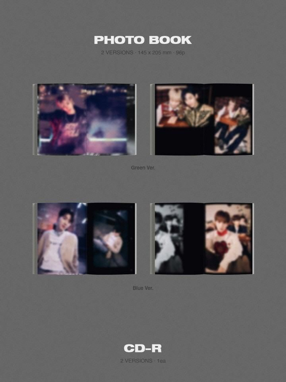 Альбом TEMPEST - ON and ON 3rd Mini Album 2 Version SET