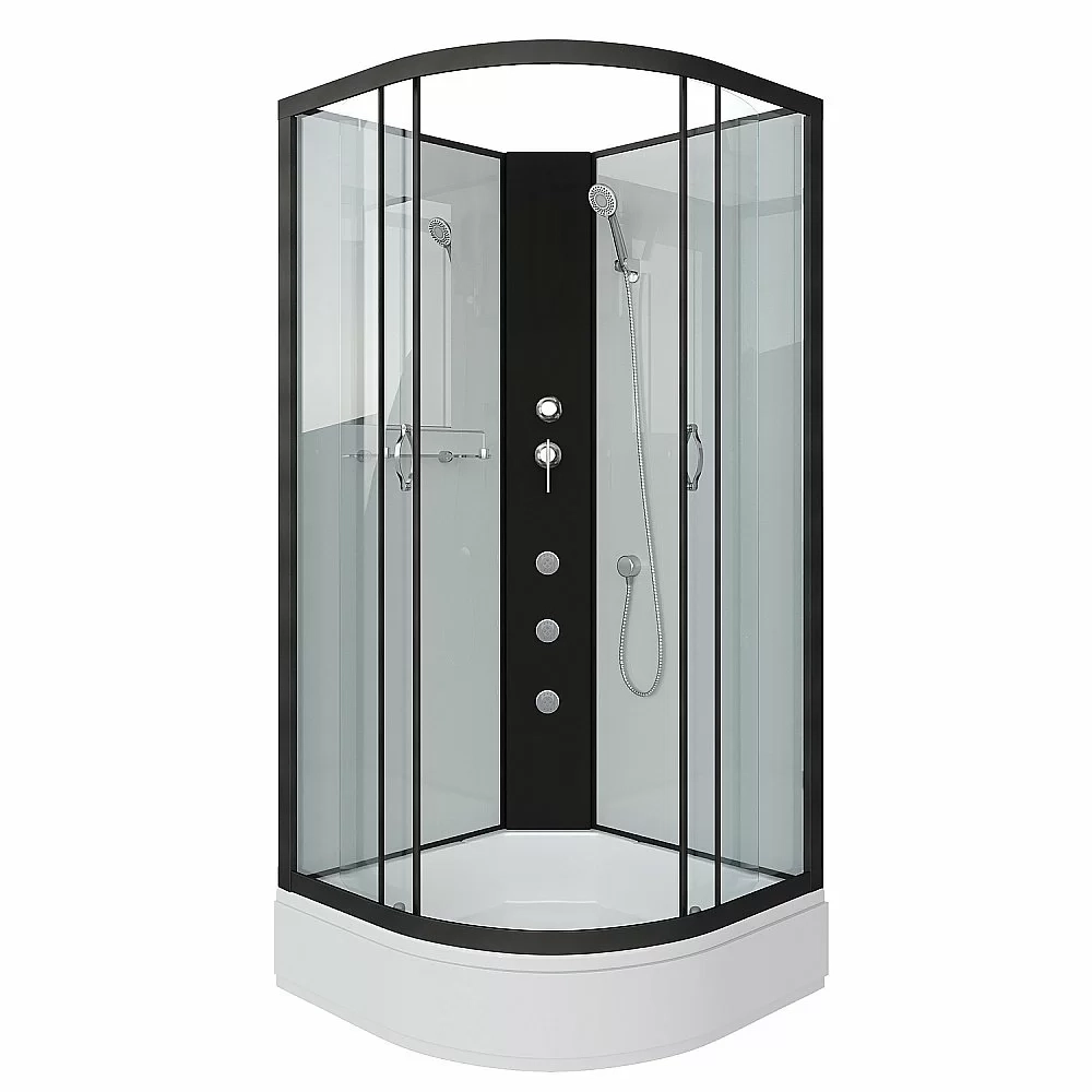 Душевая кабина Niagara Classic NG-6701-14BKG 90x90 с гидромассажем