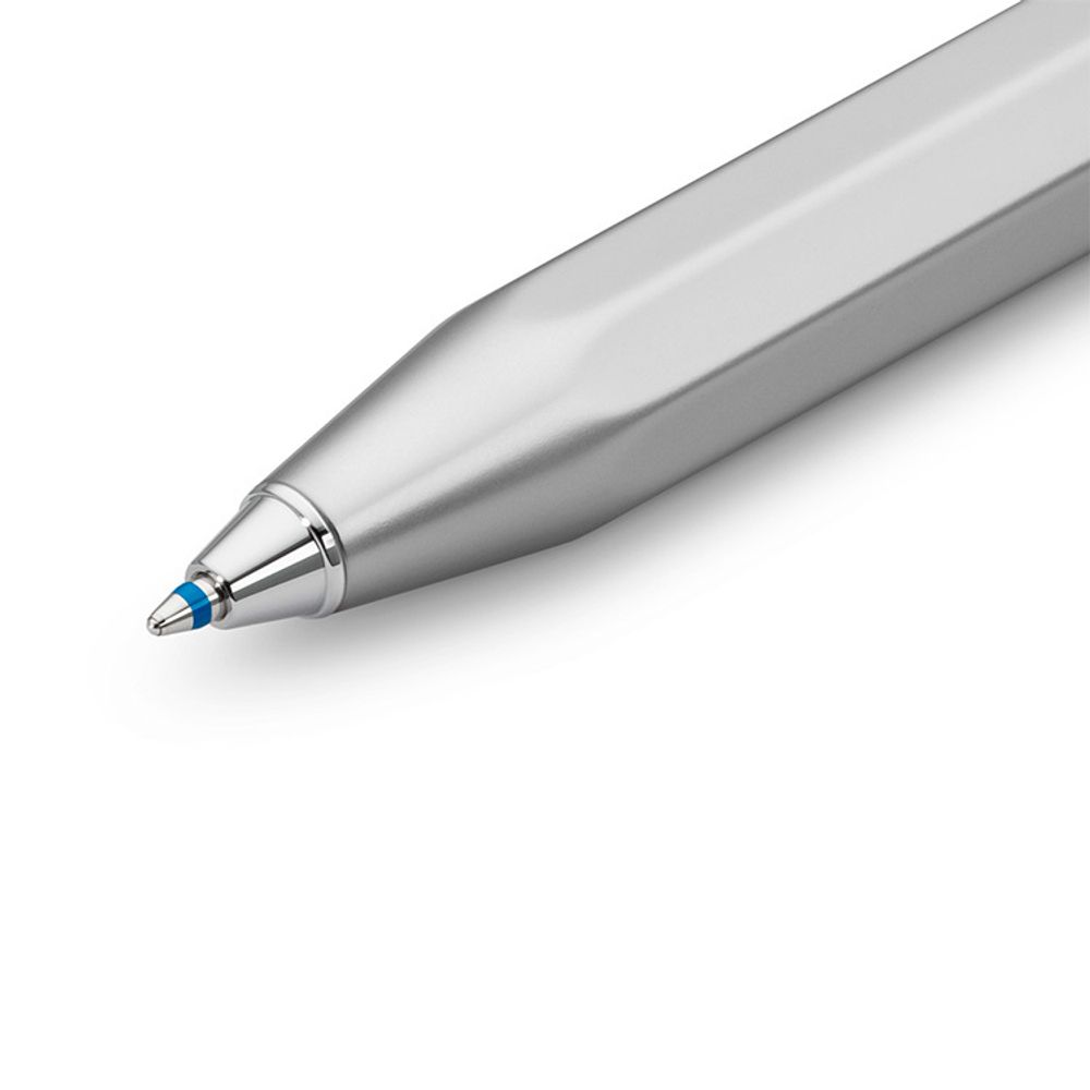 Шариковая ручка Kaweco AL Sport 1.0мм светло-серая (10000632) 1