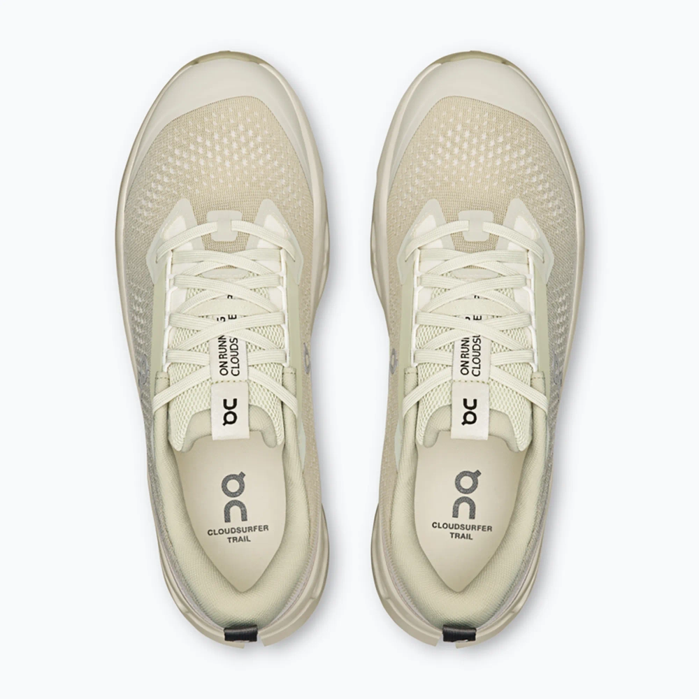 Кроссовки для бега On Running Cloudsurfer Trail 2 chalk/ghost
