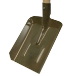 Лопата совковая с ребрами жесткости с черенком